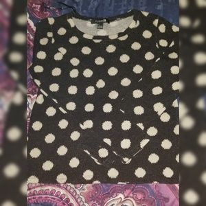 Forever 21 Polka dot Sweater